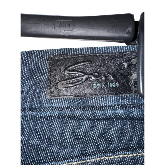 Seven7 Bootcut Womens Jeans Size 12 Dark Wash Stretch Denim - Picture 7 of 7